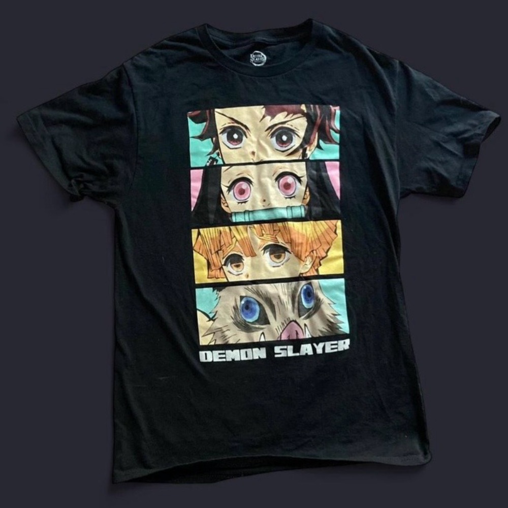 S | Demon Slayer black t-shirt